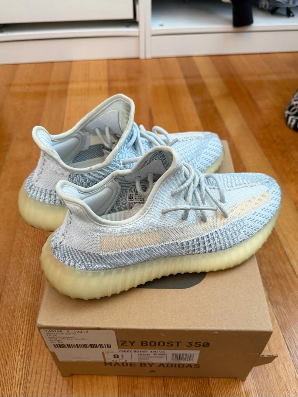 Adidas Yeezy Boost 350 V2 Cloud White Nonreflective
